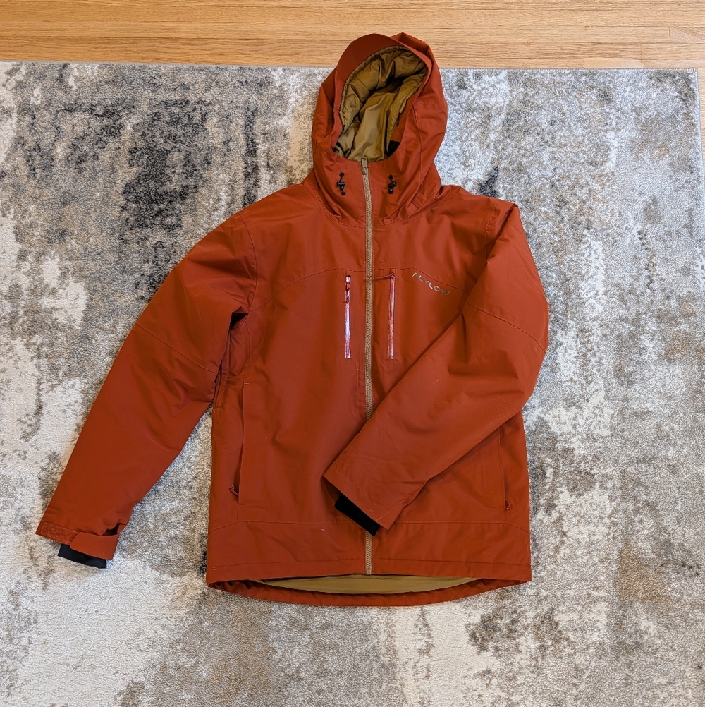 Men's Flylow Roswell Jacket, Sedona, Size Medium